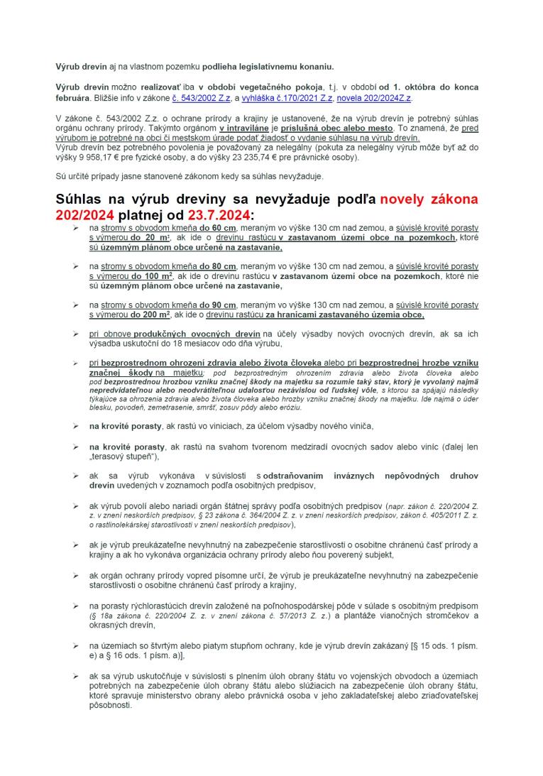 info výrub drevín info výrub drevín