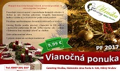 vianočná ponuka